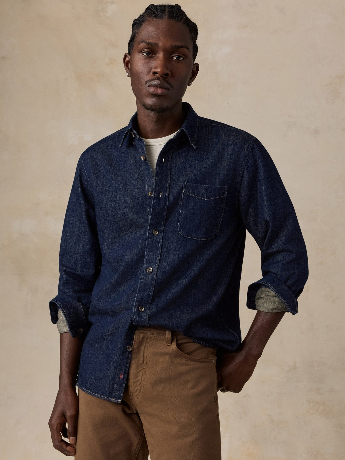 Original Cotton Denim Shirt - Harbor Coast Wash