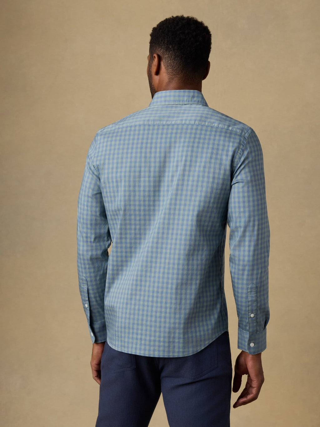The Movement Shirt - Sage Marine Gingham