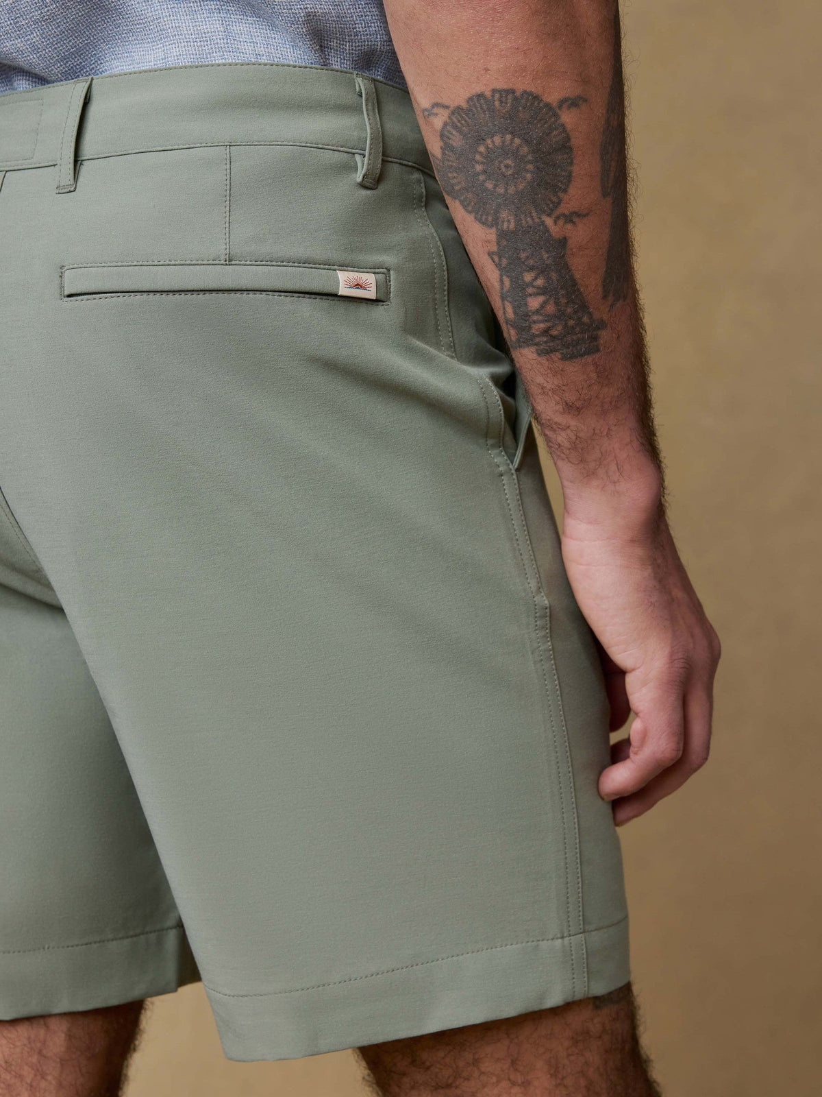 All Day Short (7") - Trail Olive