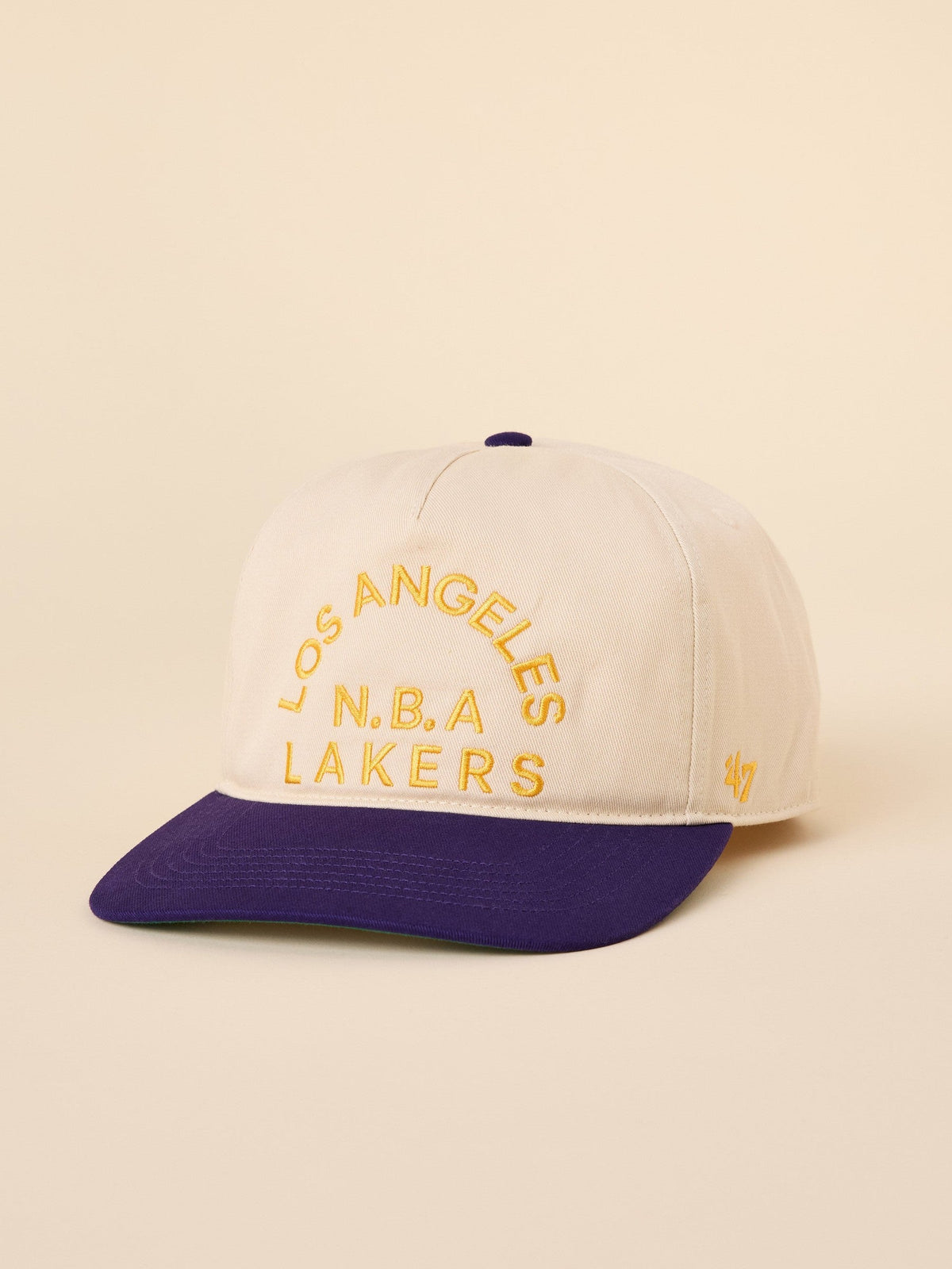 Los Angeles Lakers Faherty X '47 Hitch LC Hat - Natural