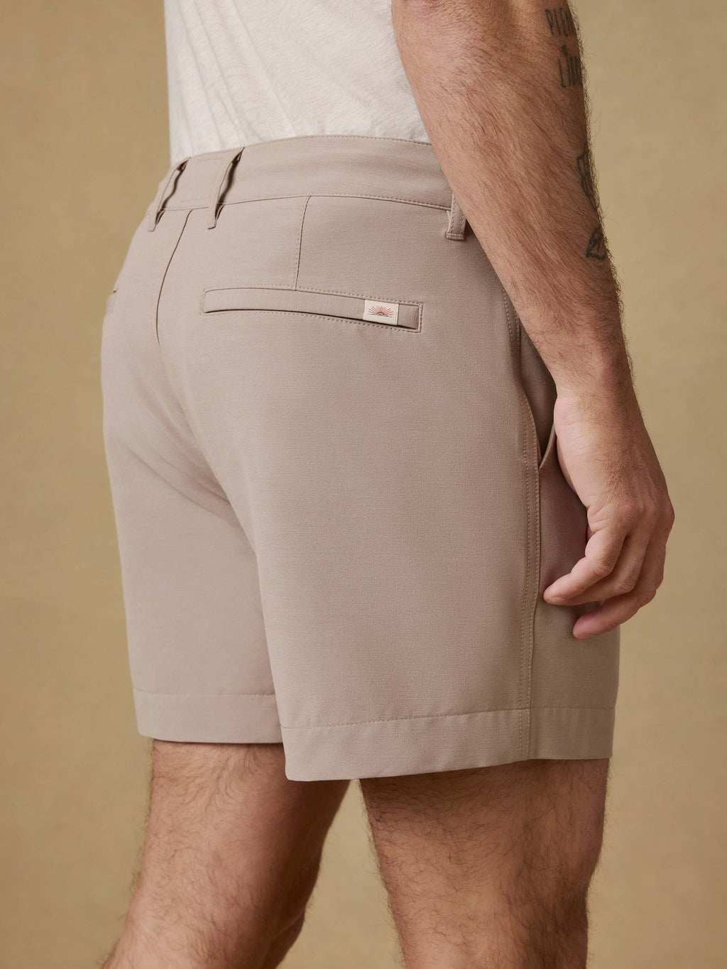 All Day Short (5") - Khaki
