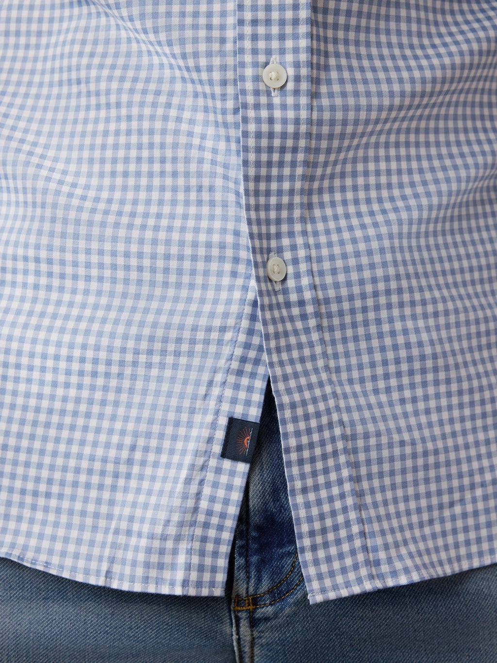 The Movement Shirt - Light Blue Gingham