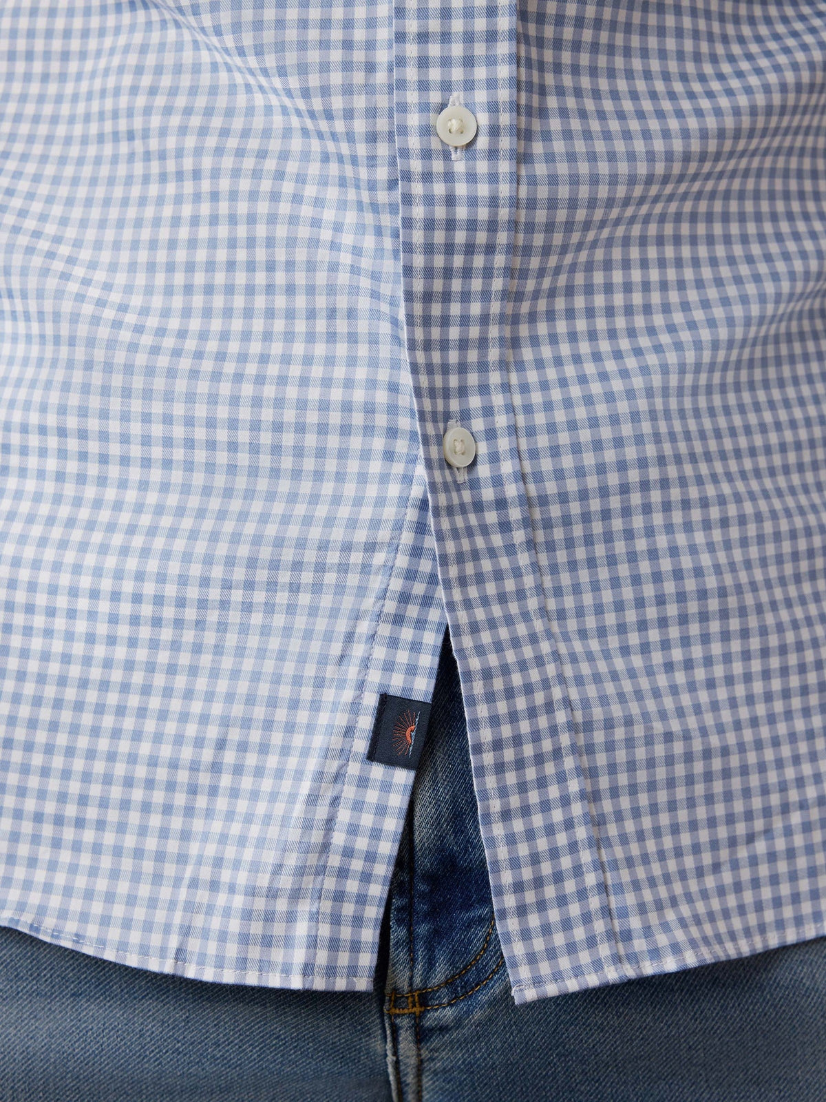 The Movement Shirt - Light Blue Gingham