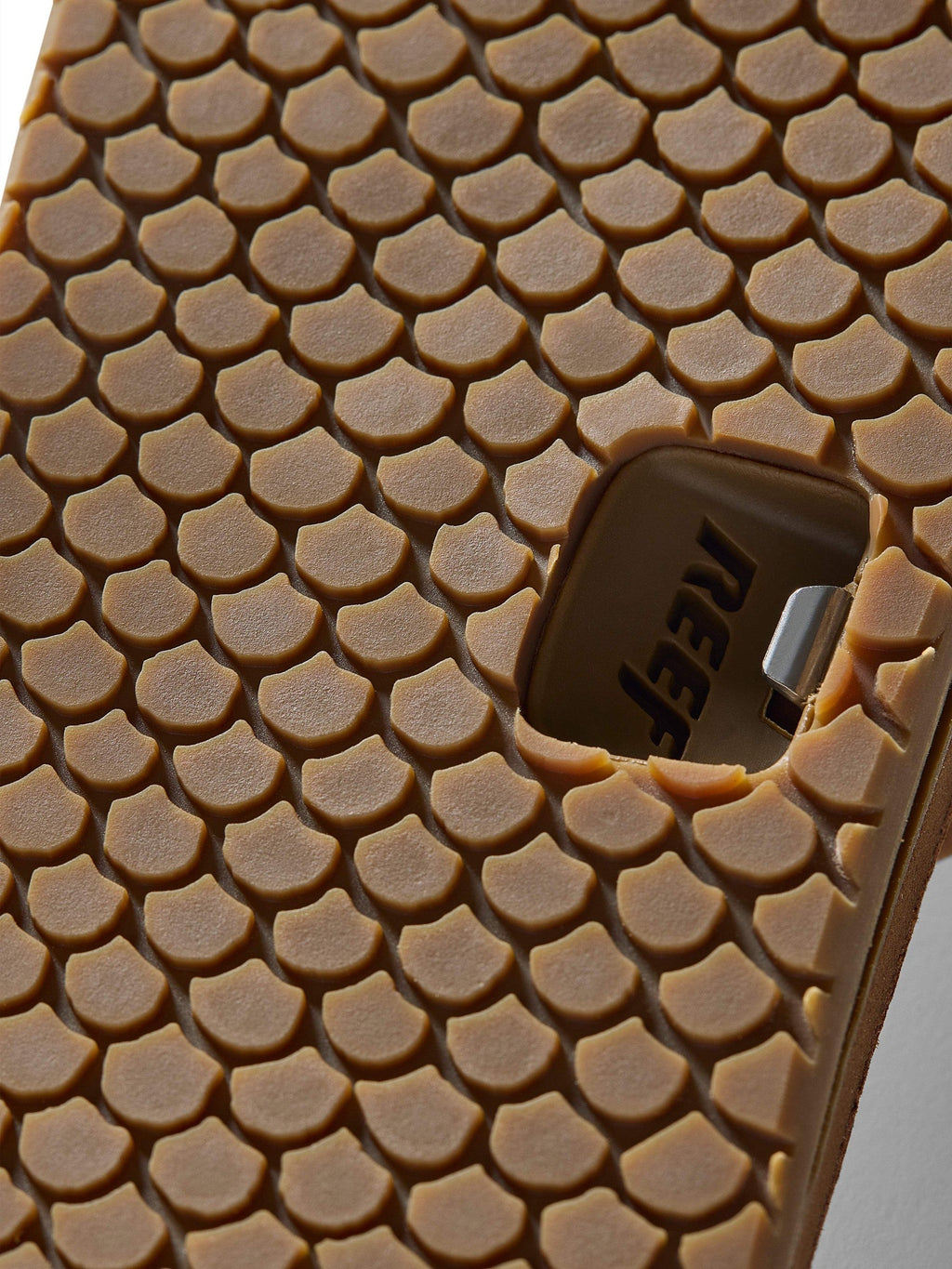 Faherty X Reef Draftsmen Flip Flop - Dark Brown