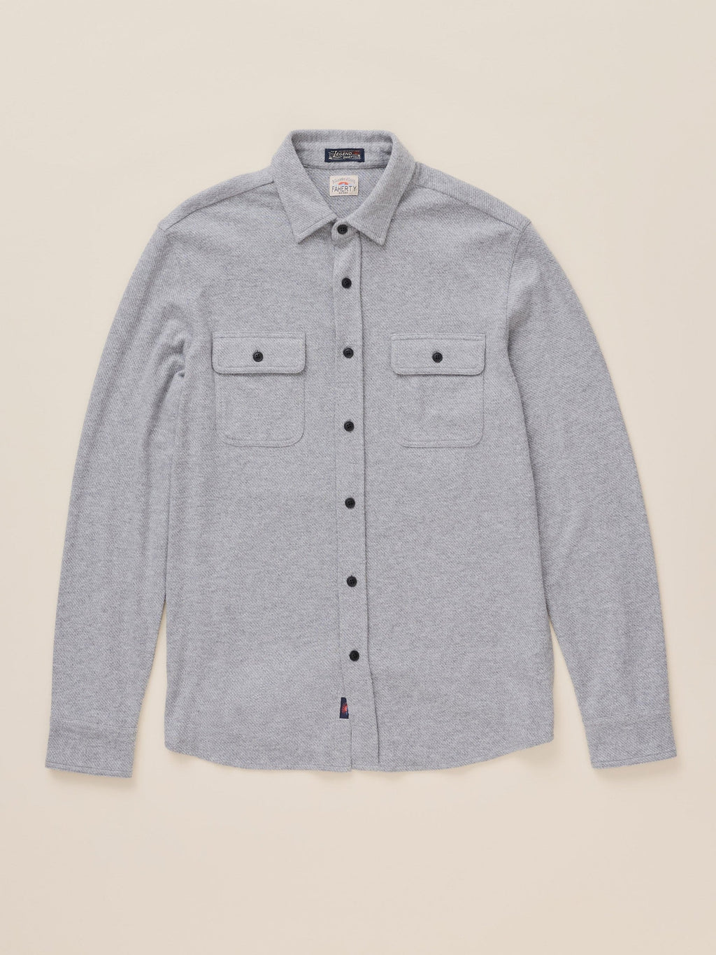 Legend Sweater Shirt - Fossil Grey Twill