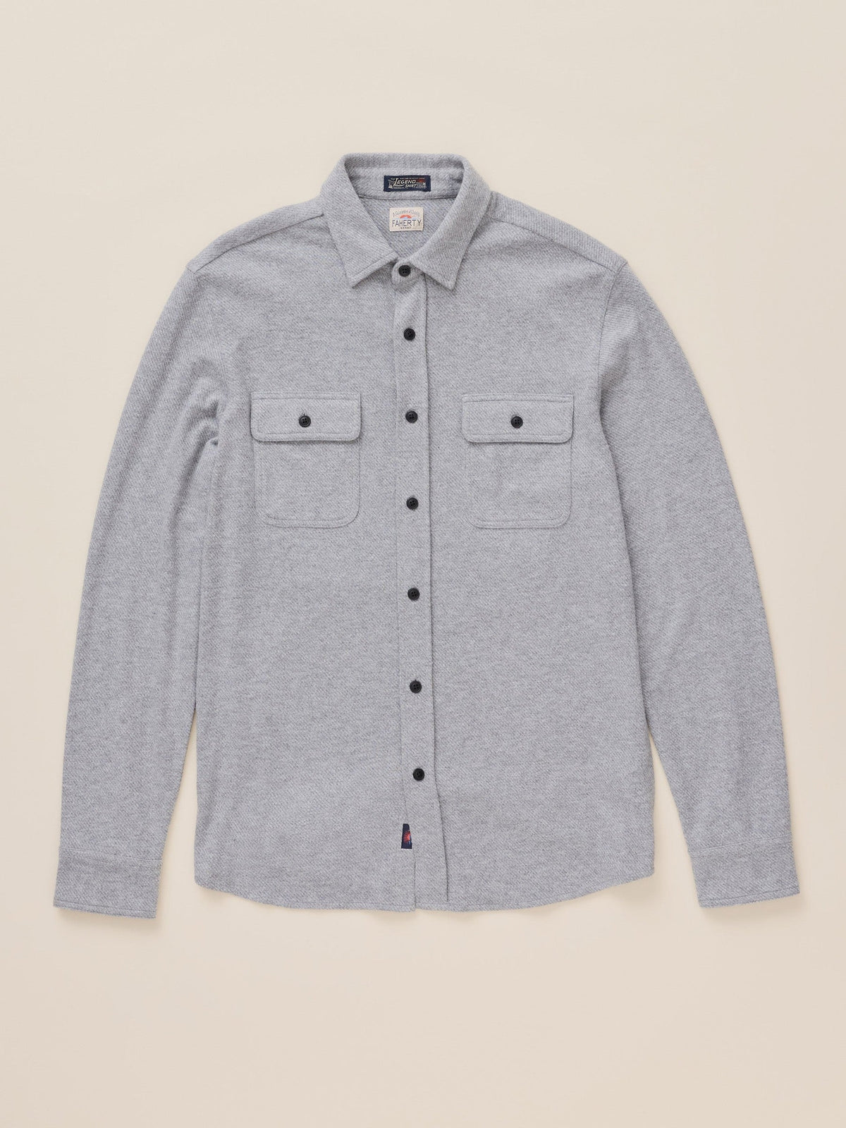 Legend Sweater Shirt - Fossil Grey Twill