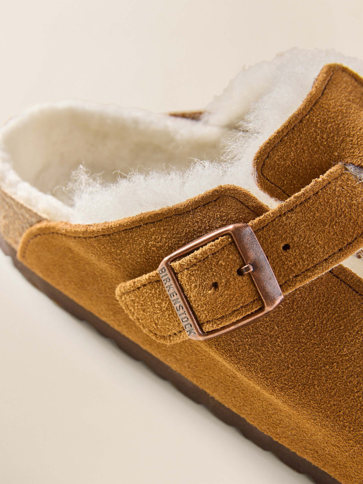 Birkenstock Women's Shearling Boston - Mink