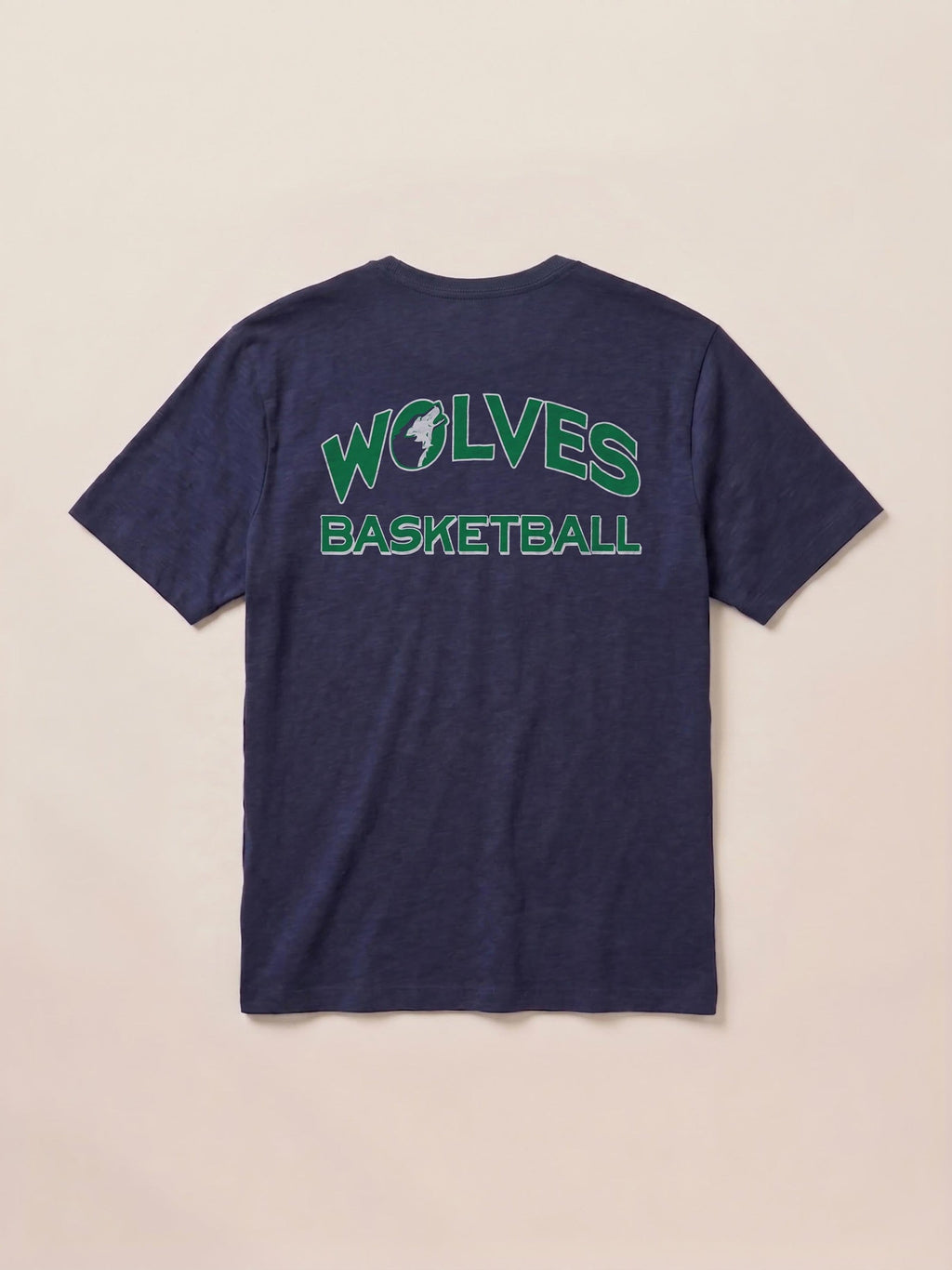 Minnesota Timberwolves Sunwashed Regenerative Tee - Lighthouse Navy
