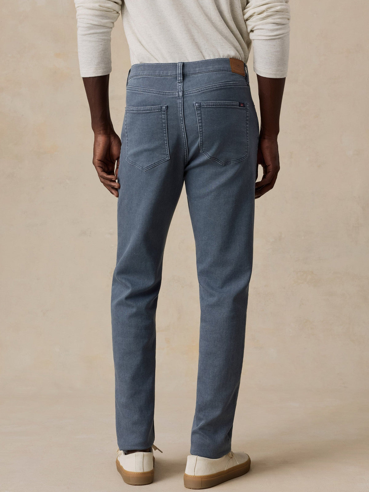 Stretch Terry 5-Pocket Pant - Dark Slate