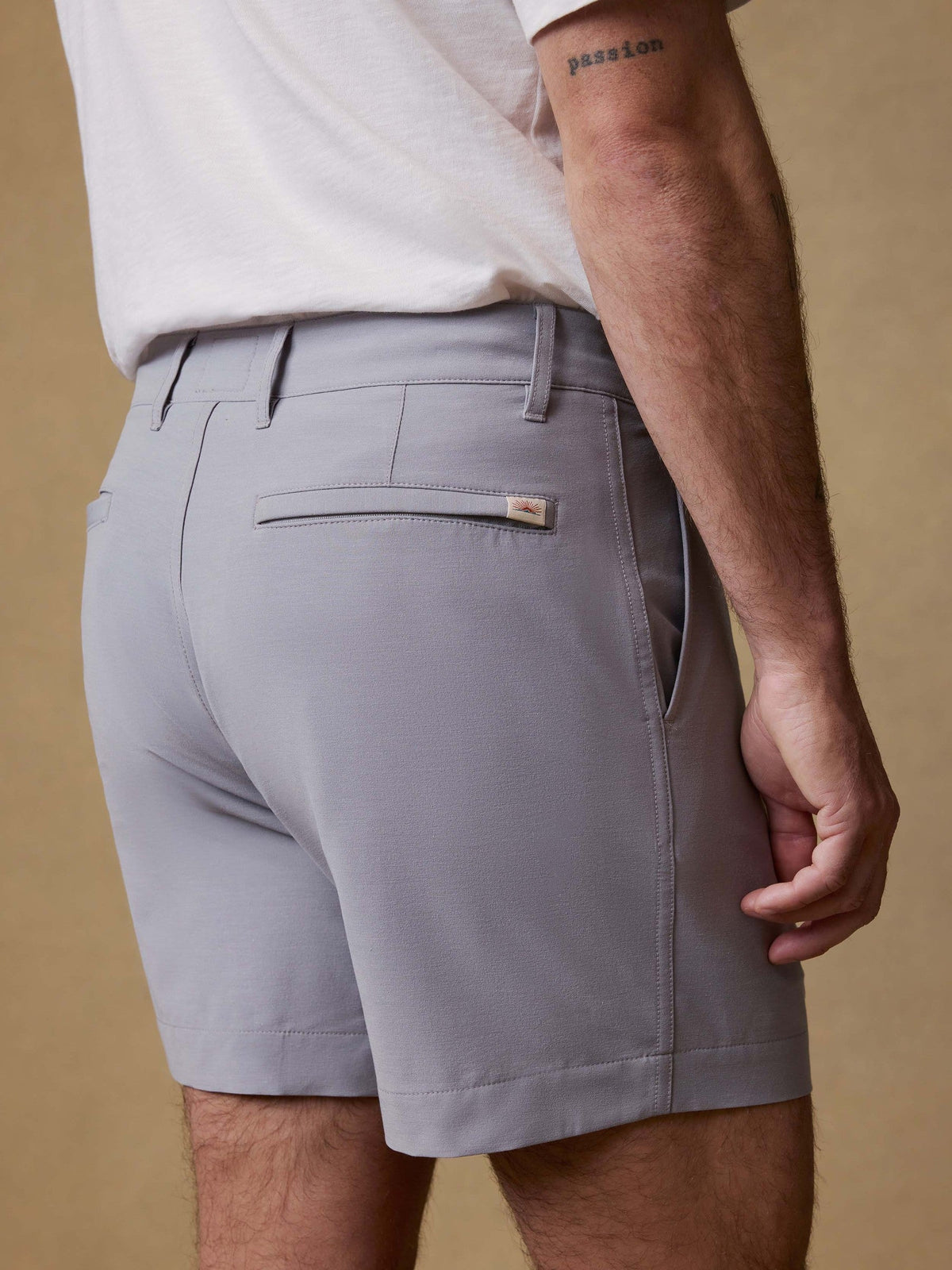 All Day Short (5") - Ice Grey