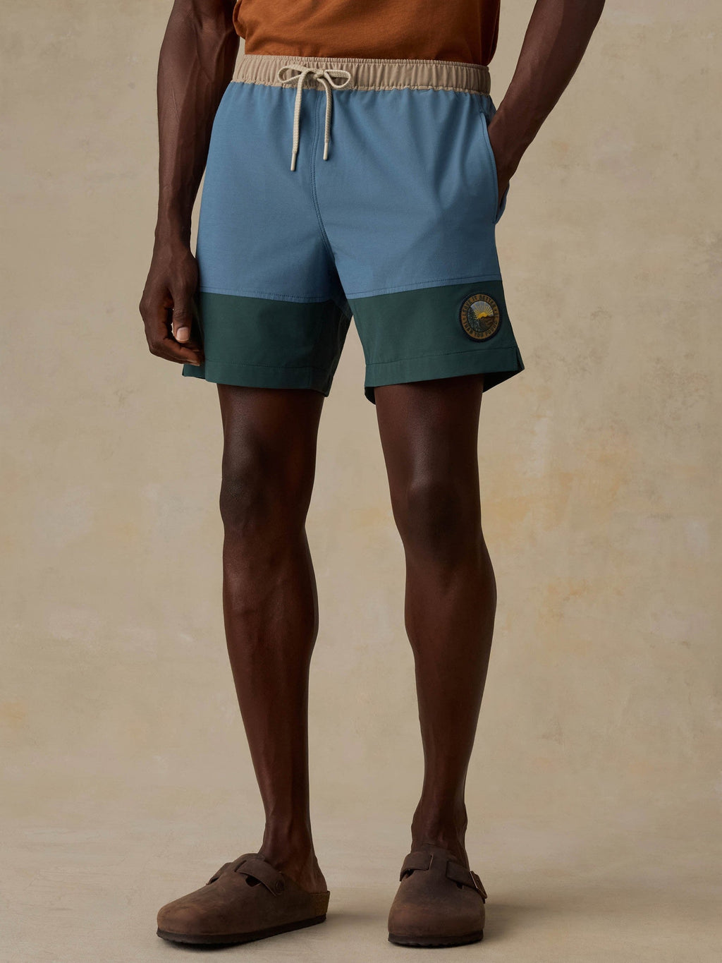 Faherty x Parks Project All Day Trunk (6") - Camp Lake Combo