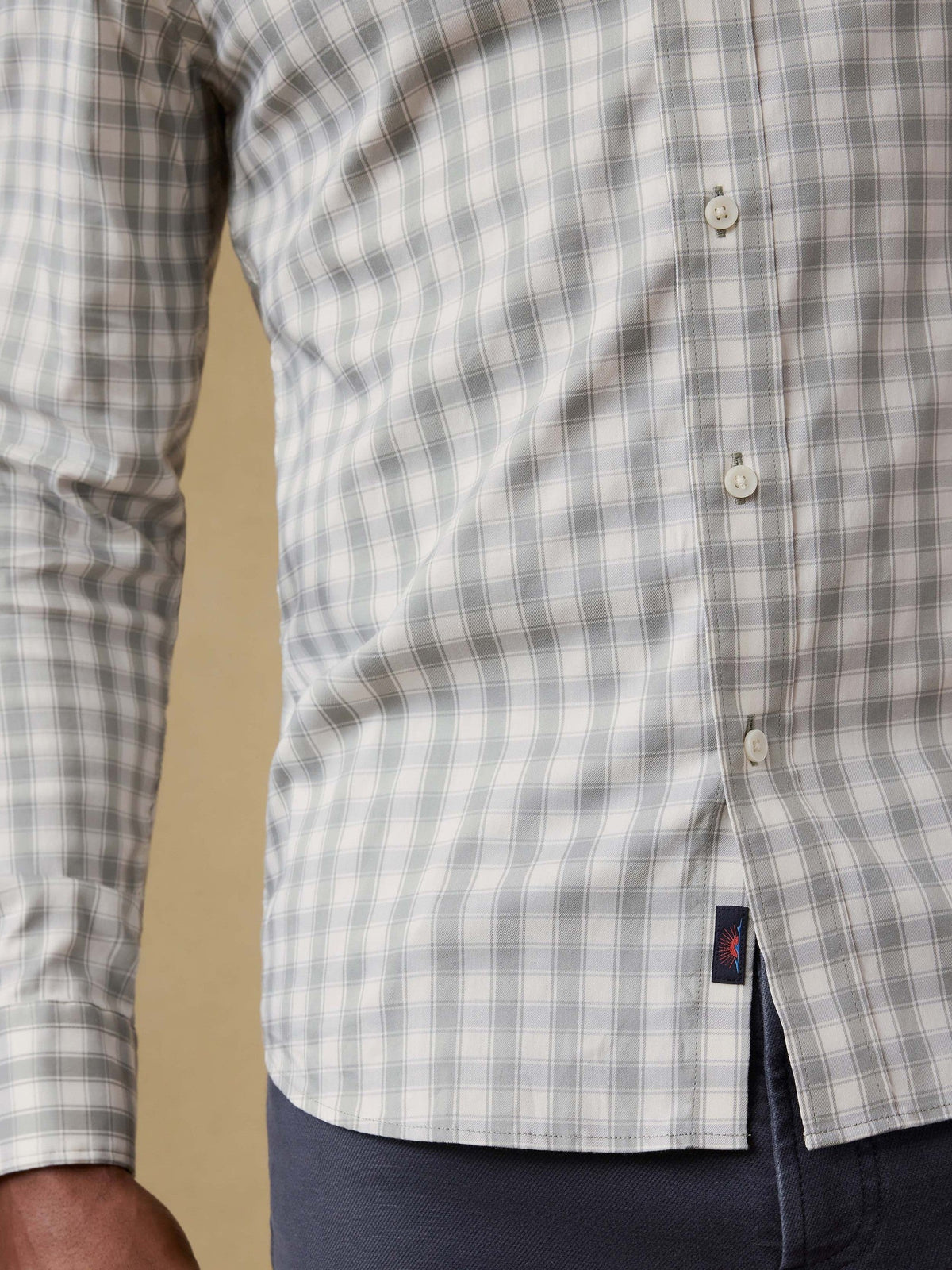 The Movement Shirt - Arctic Sage Check