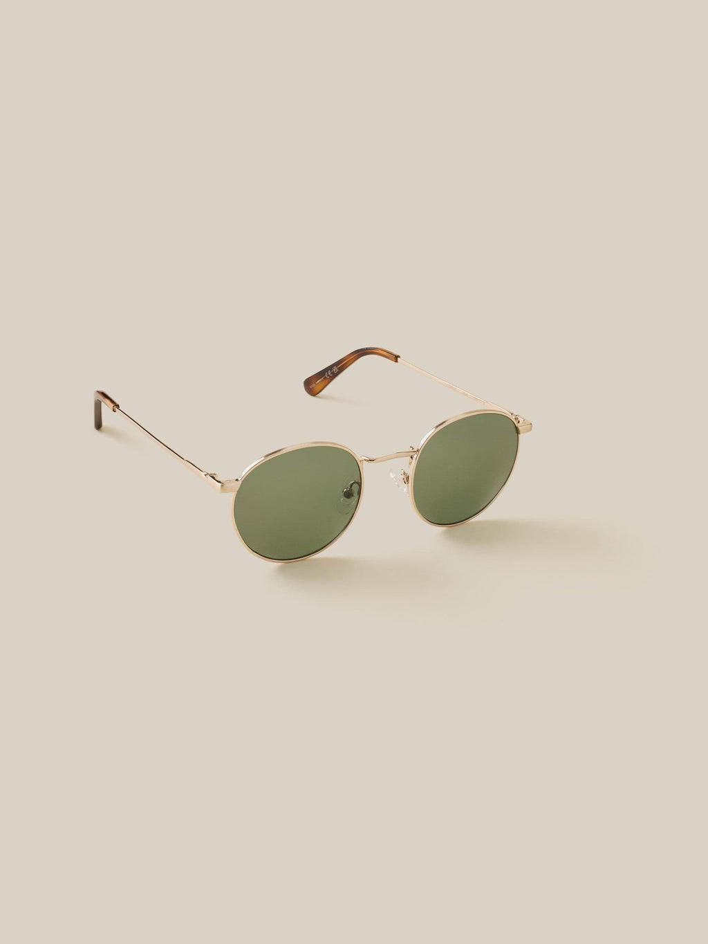 Lennox Sunglasses - Brushed Gold