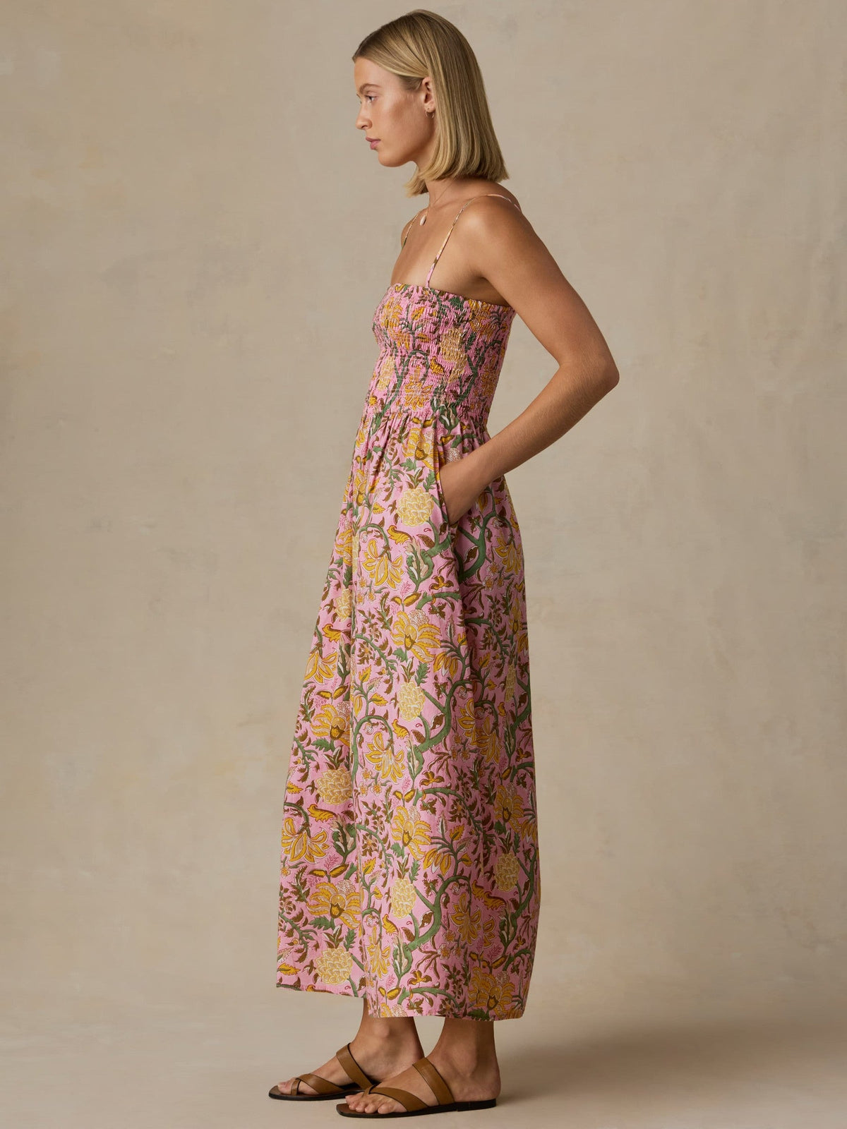 Voile Lucia Dress - Blossom Serenade