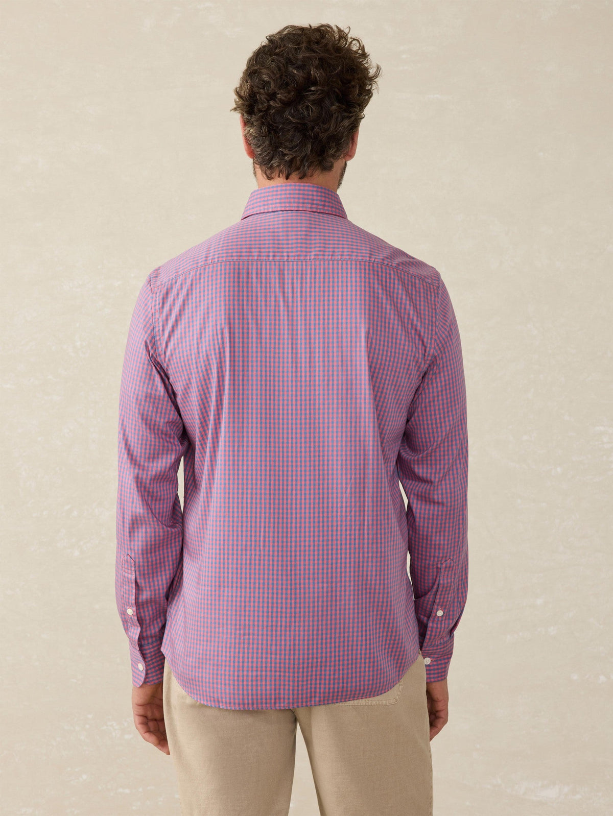 The Movement Shirt (Tall) - Blue Rose Gingham