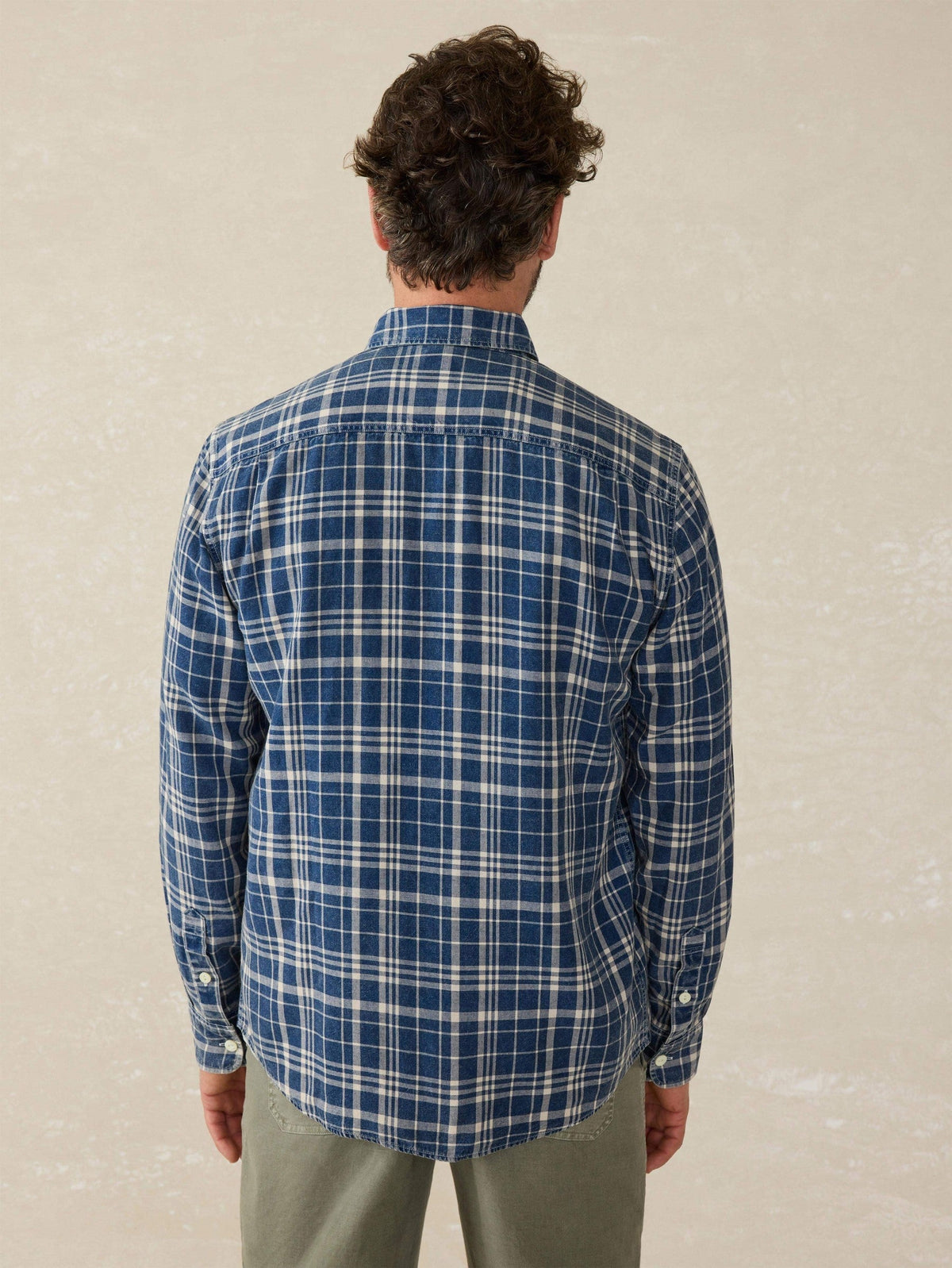 Tried & True Chambray Workshirt - Bar Harbor Plaid