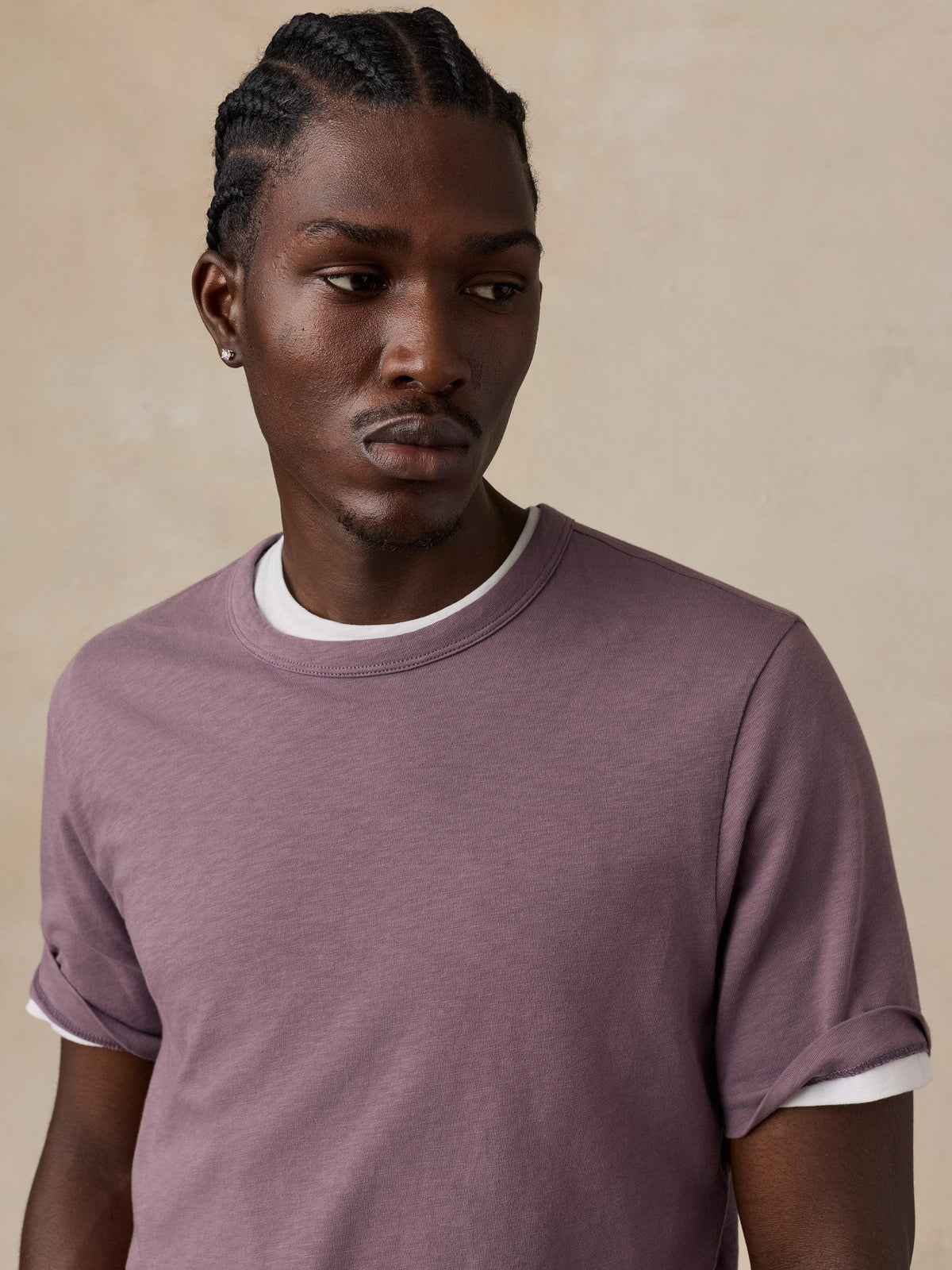 Sunwashed Regenerative Tee - Lilac Twilight