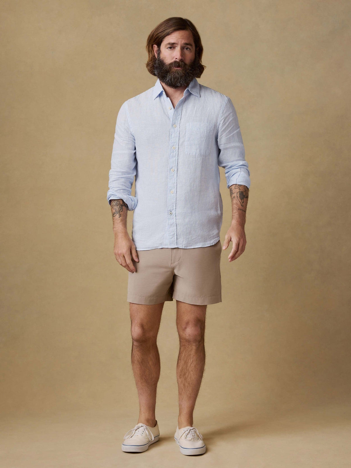 All Day Short (5") - Khaki
