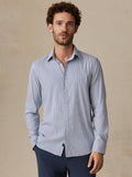 The Movement Shirt - Sapphire Cloud Stripe