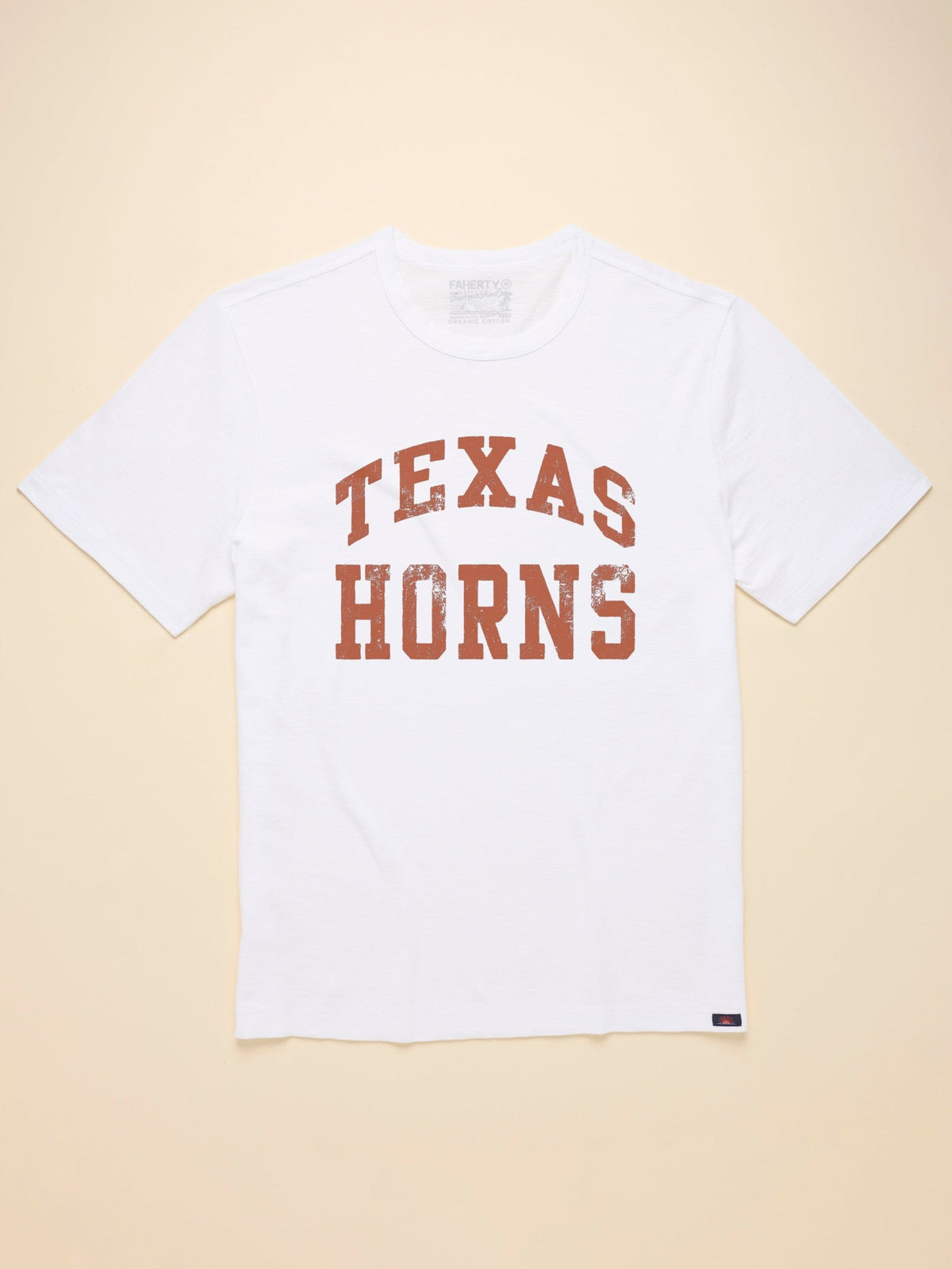 University of Texas Sunwashed Regenerative Tee - White