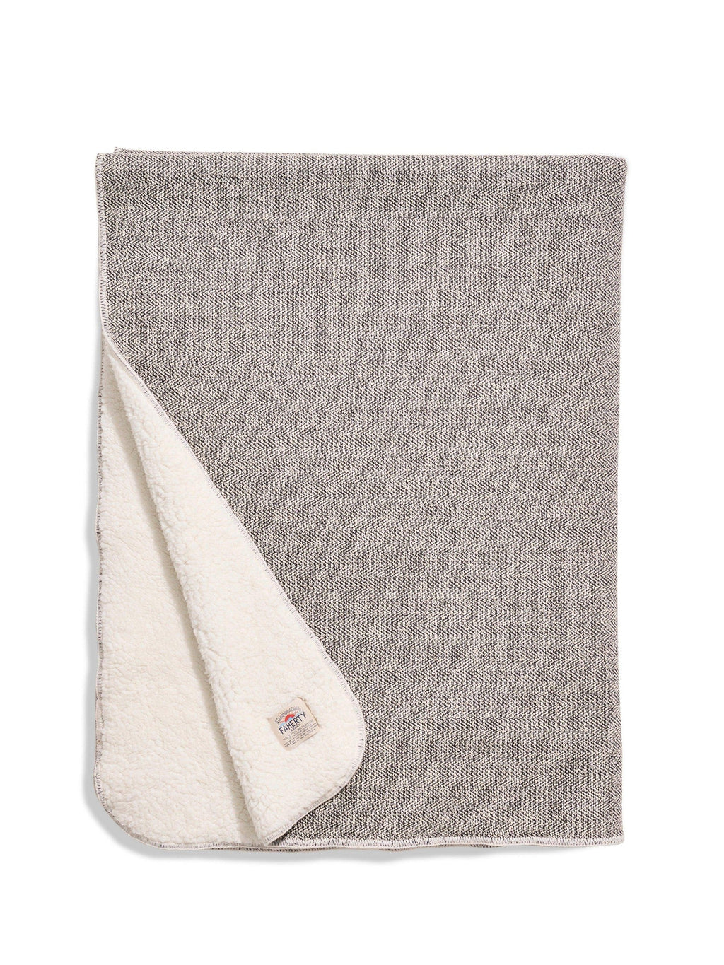 Whitewater High Pile Fleece Blanket - Latte
