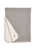 Whitewater High Pile Fleece Blanket - Latte