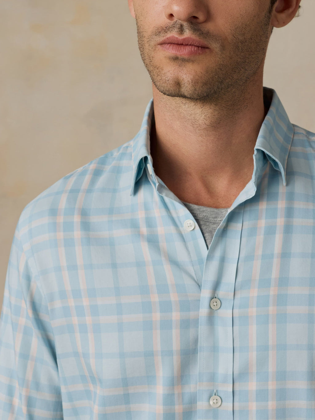 The Movement Shirt - Morning Mist Plaid