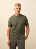 Sunwashed Regenerative Tee - Fall Evergreen