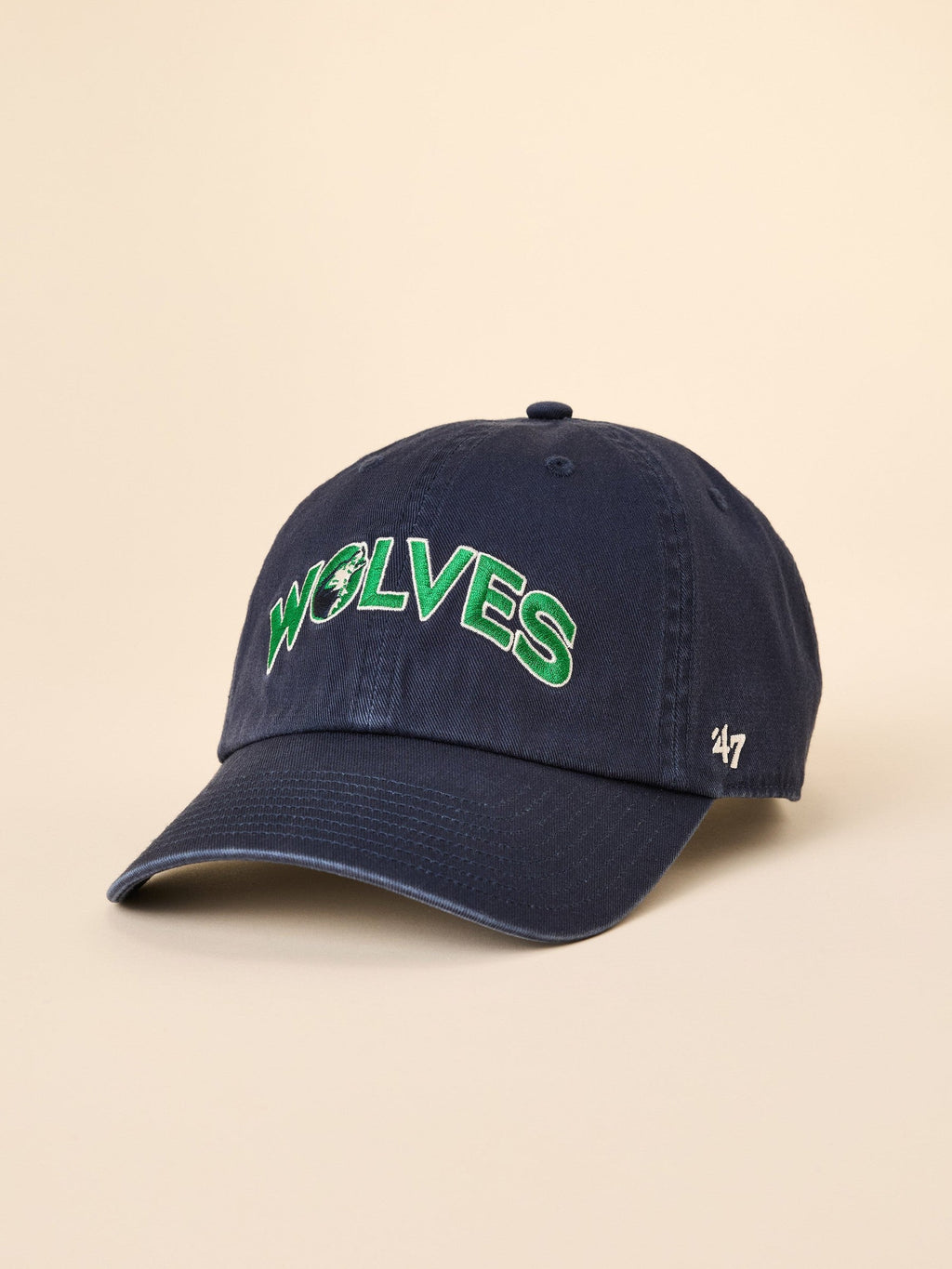 Minnesota Timberwolves Faherty X '47 Clean Up Hat - Navy