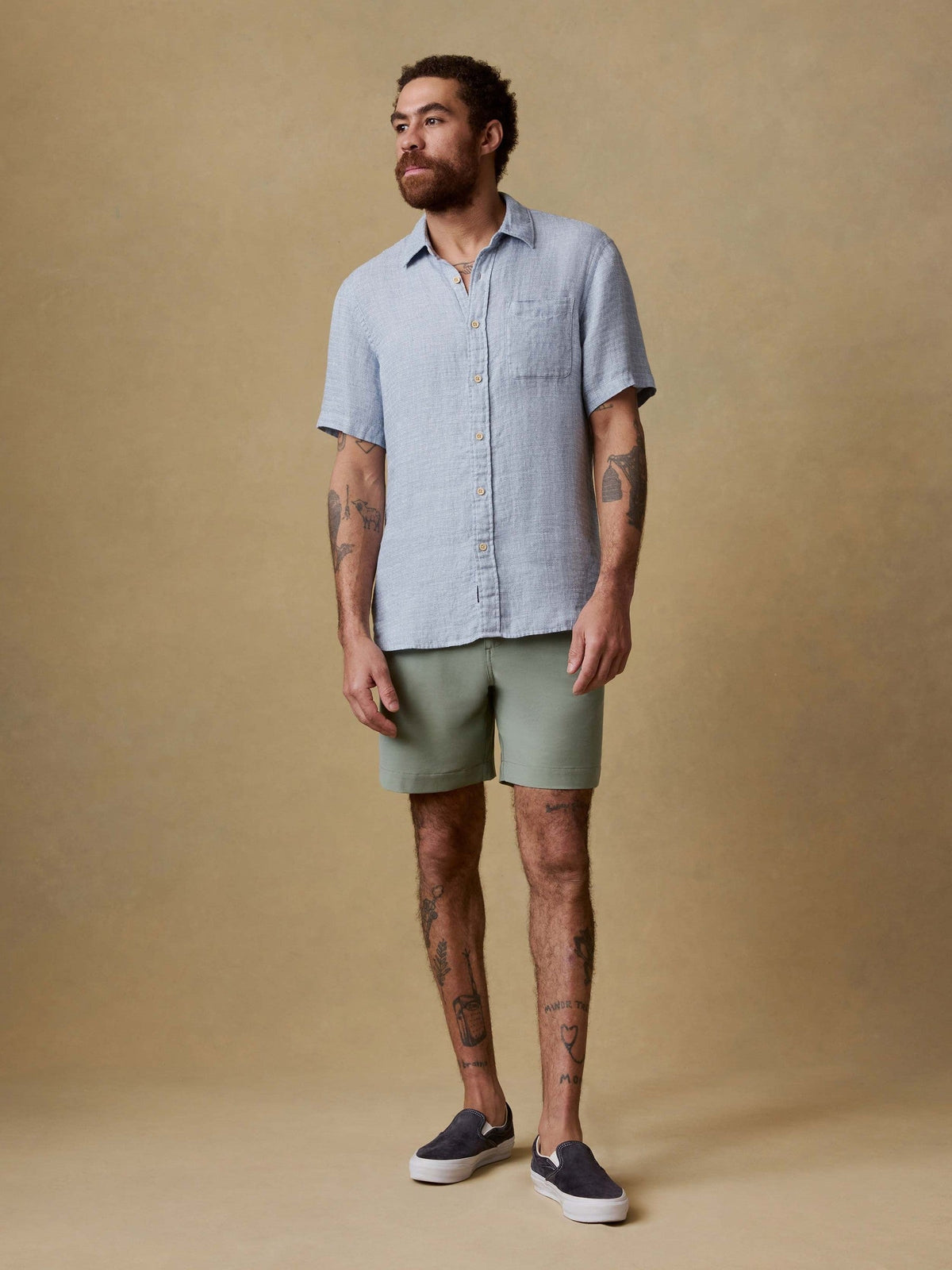 All Day Short (7") - Trail Olive