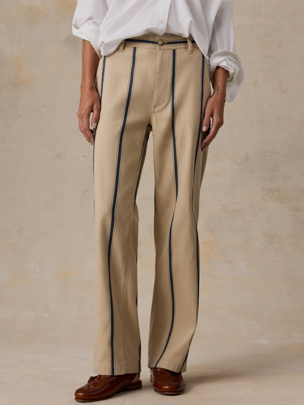 Tideweave Dockside Pant - Saddle Ridge Stripe