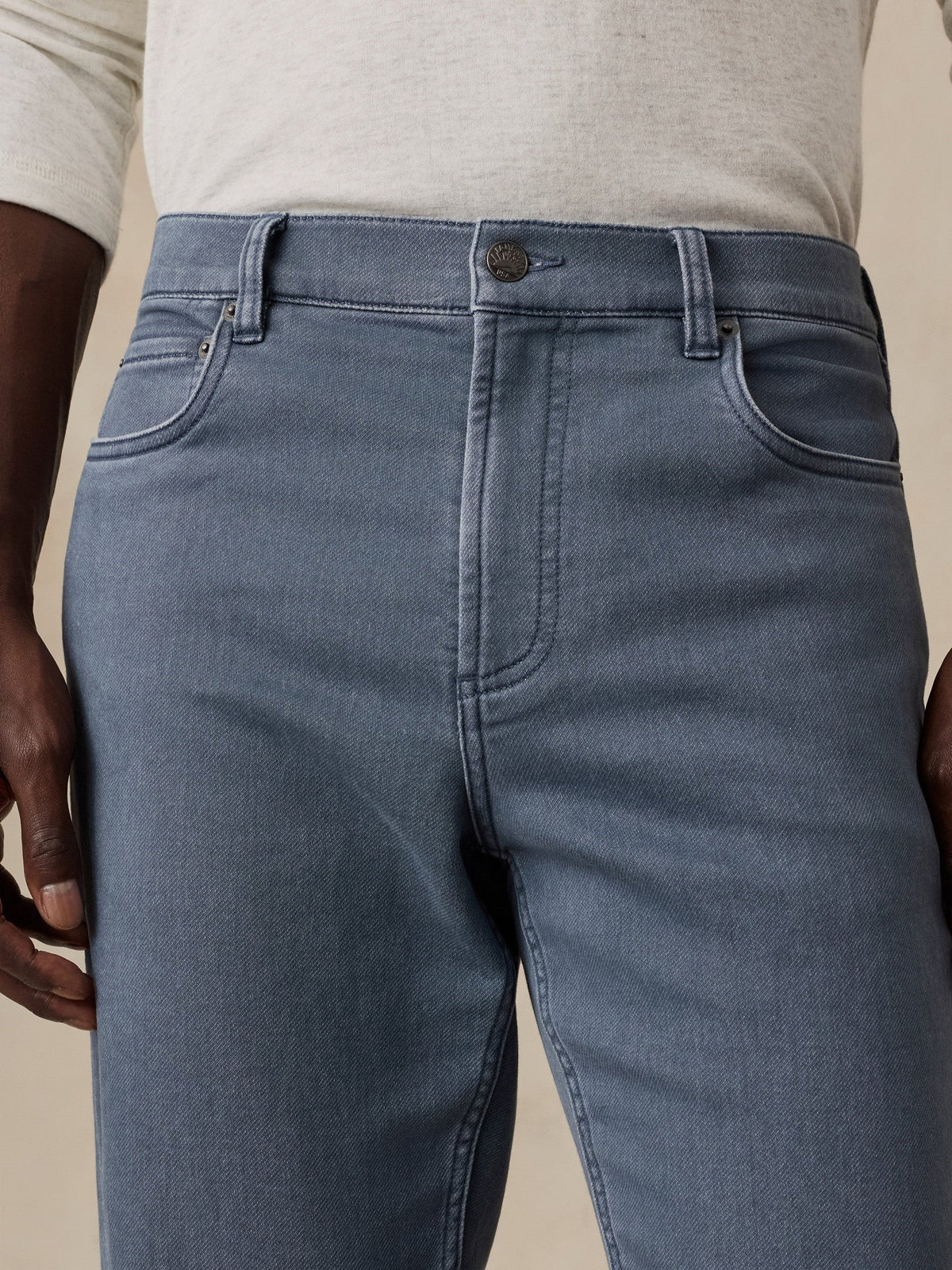 Stretch Terry 5-Pocket Pant - Dark Slate