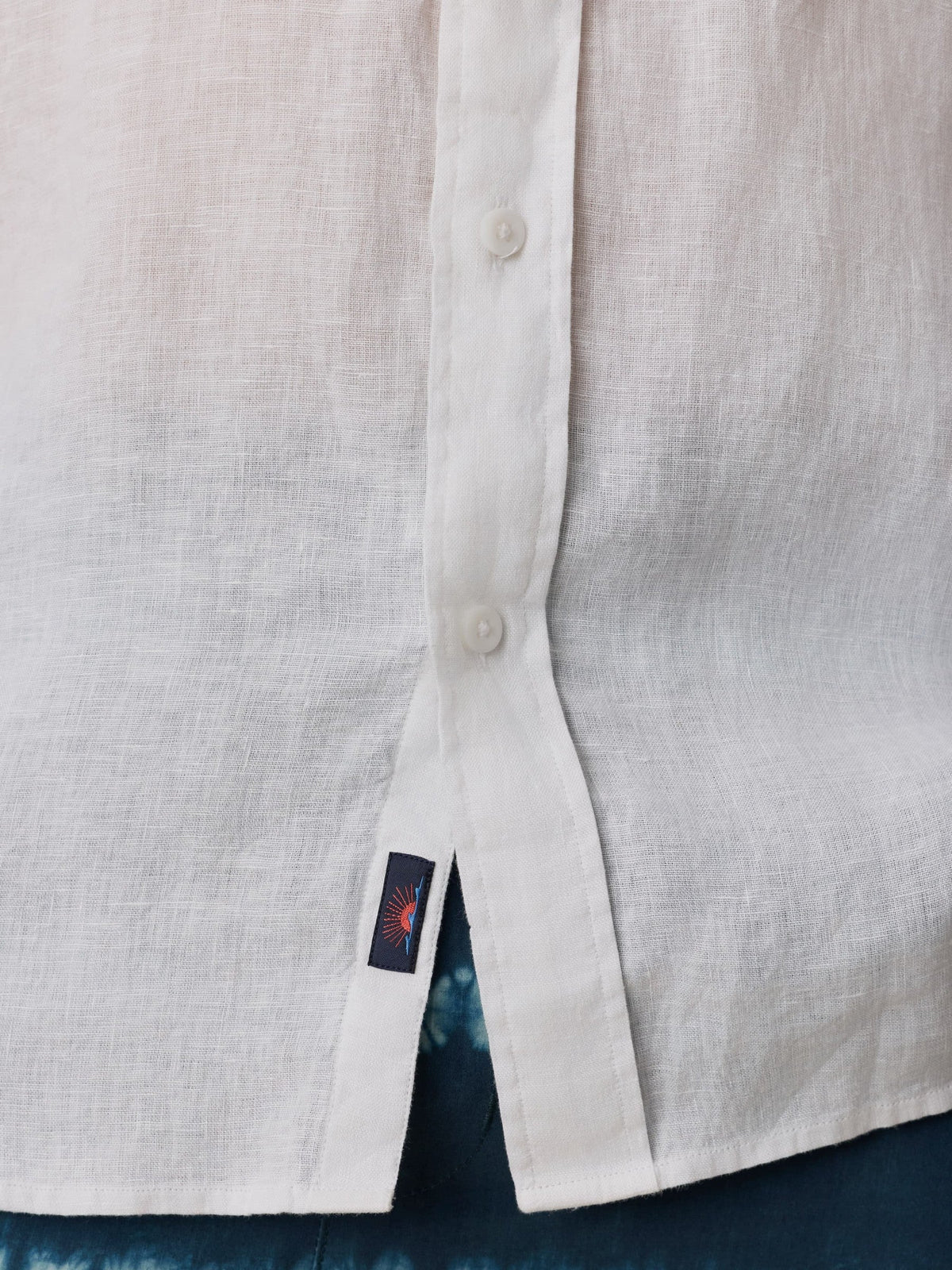 Sunwashed Linen Shirt - Pure White