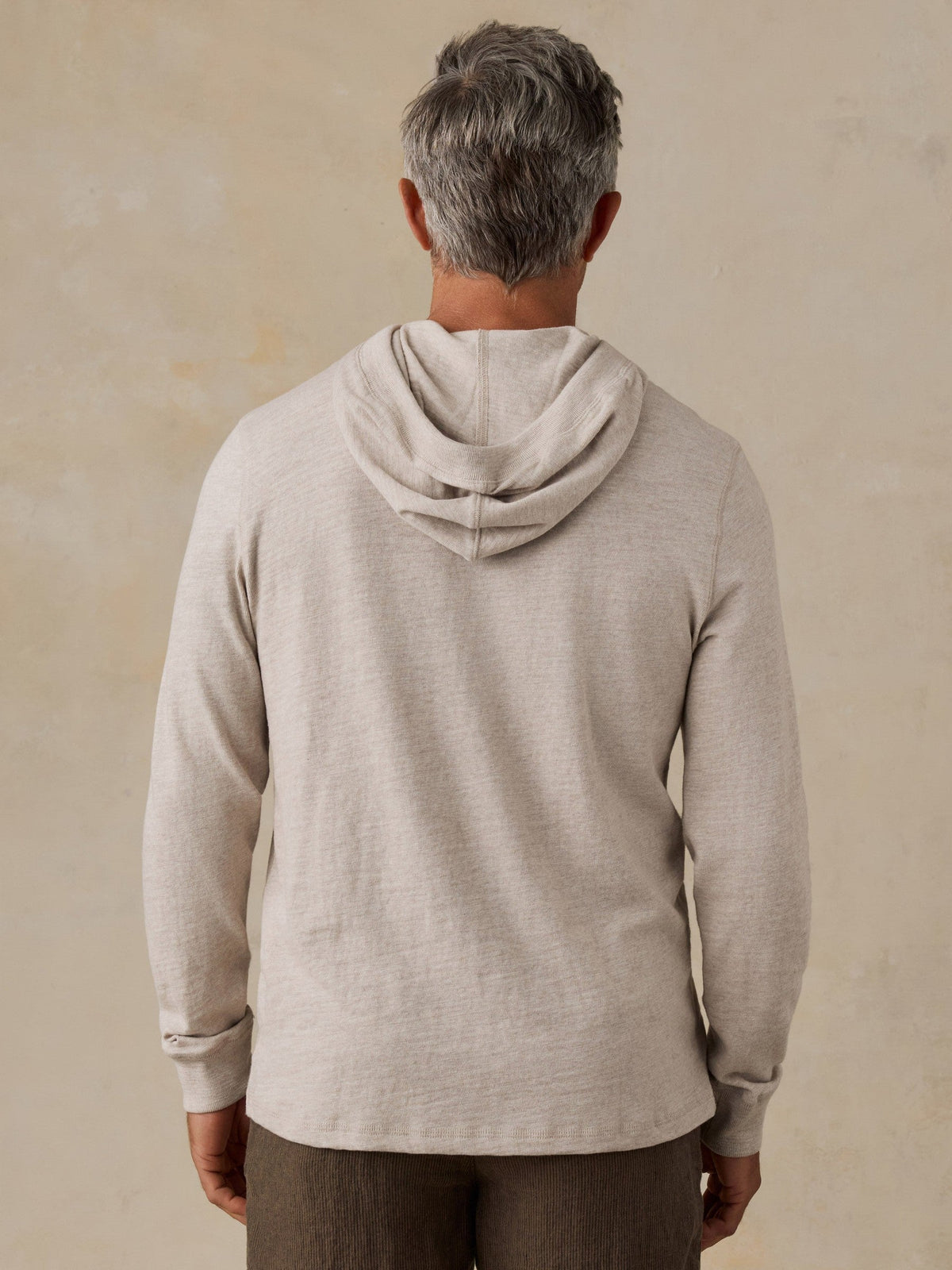 Sunwashed Organic Hoodie - Oat Plains Heather