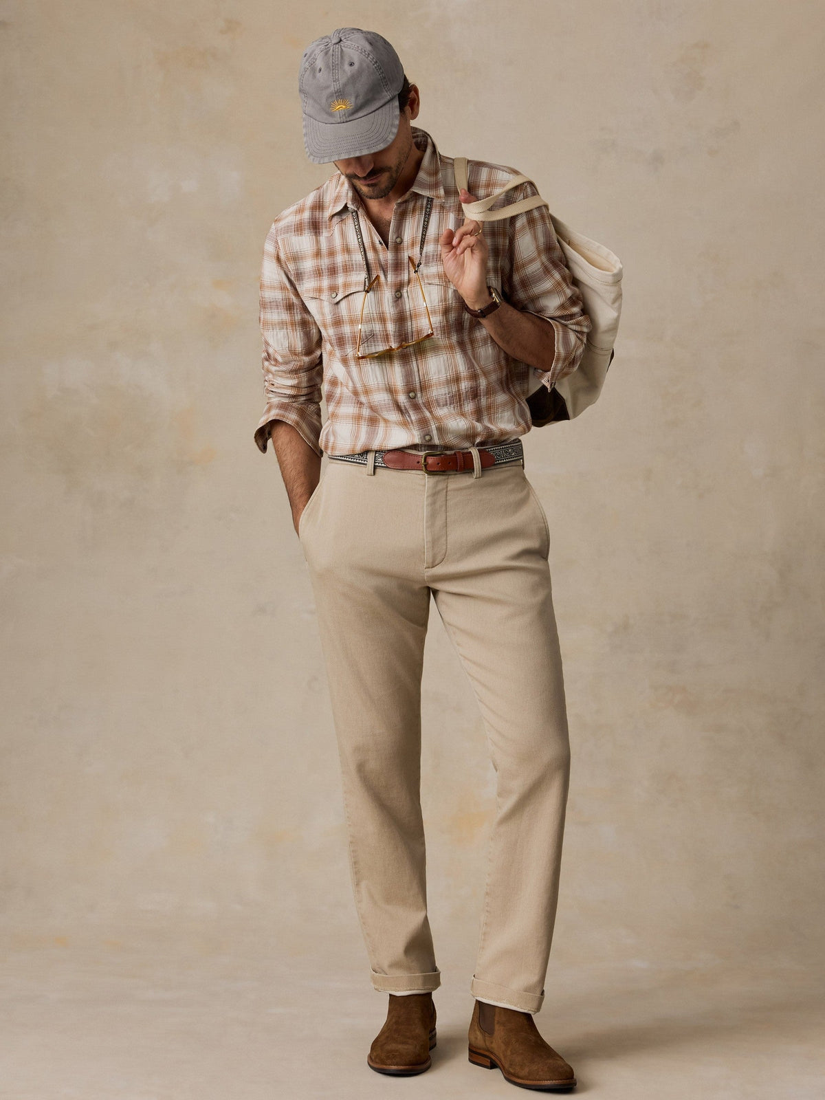 Stretch Terry Trouser - Tundra Sky