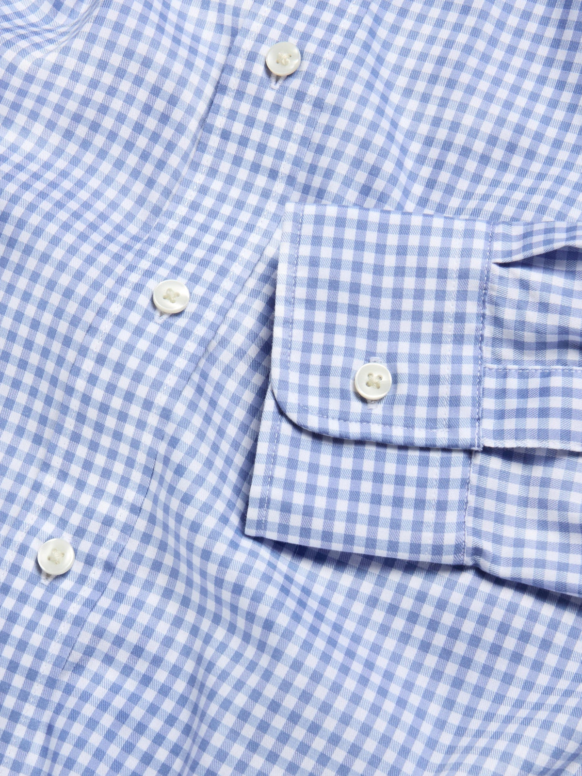The Movement Shirt (Tall) - Light Blue Gingham