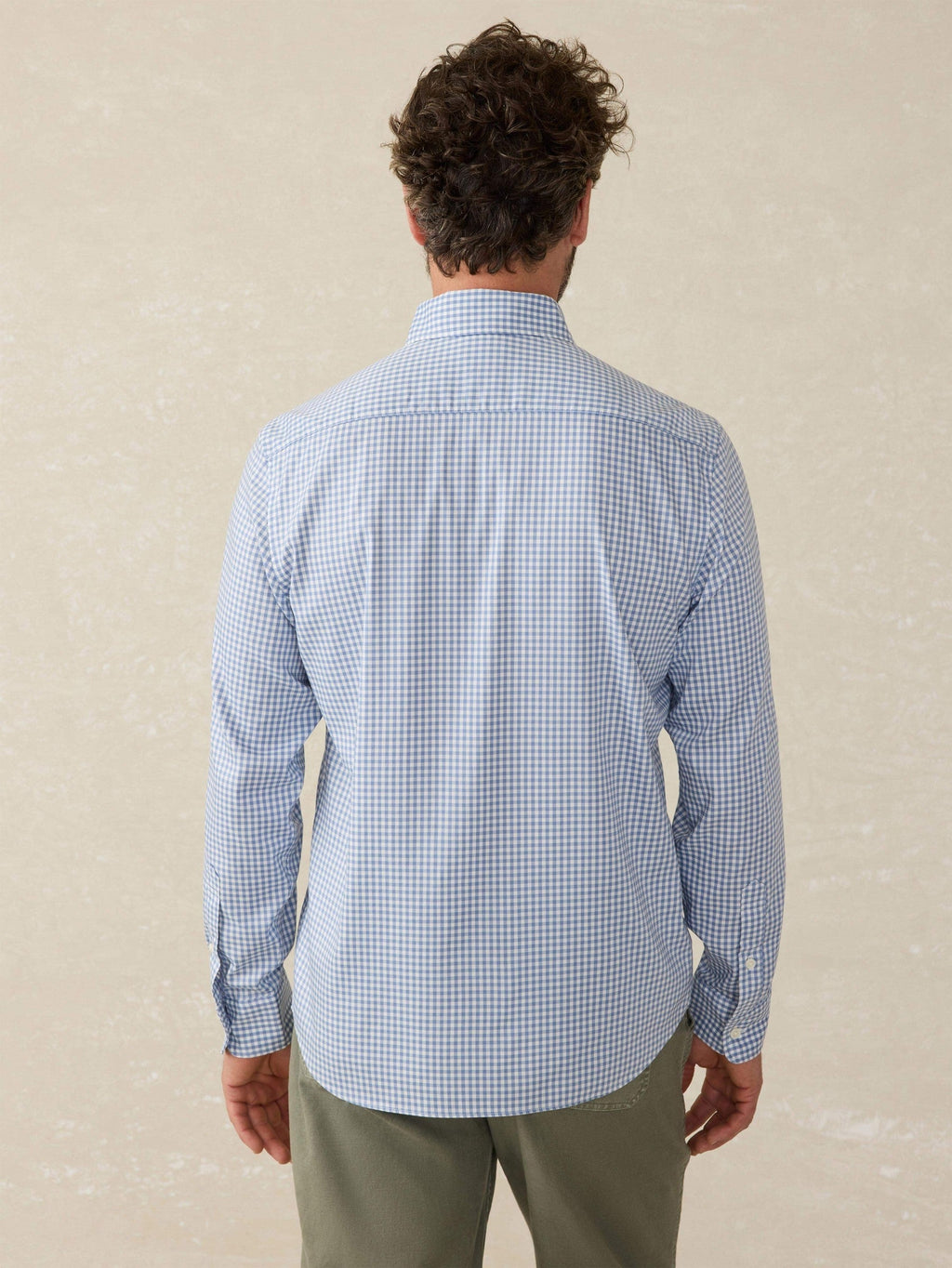 The Movement Shirt (Tall) - Light Blue Gingham