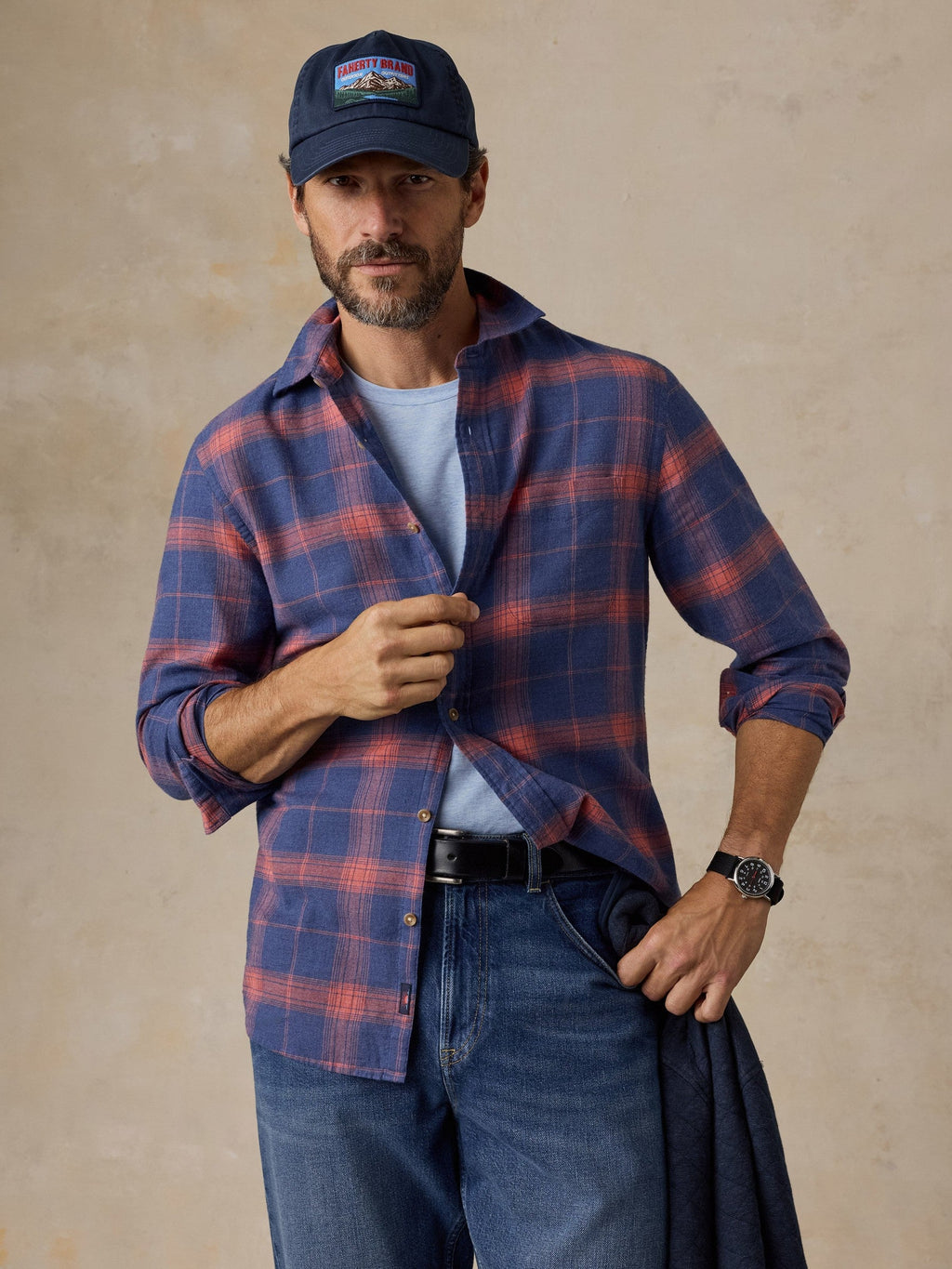 Timberline Brushed Twill Shirt - Skyline Creek Plaid