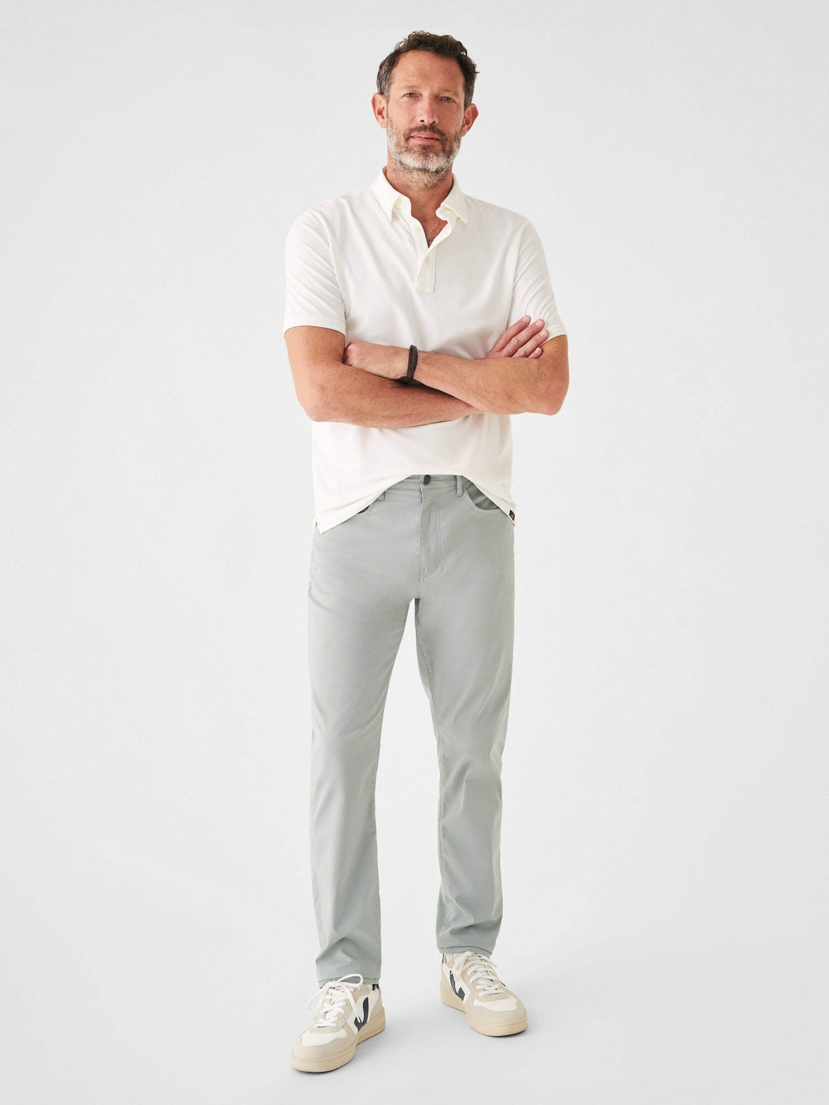 Short-Sleeve Movement Polo (Tall) - White