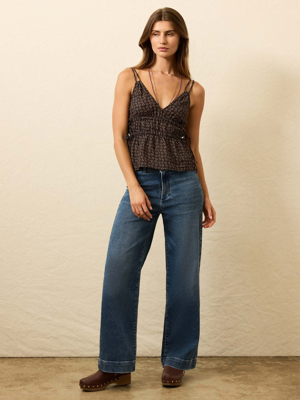 Sunbeam Top - Luna Mixed Print