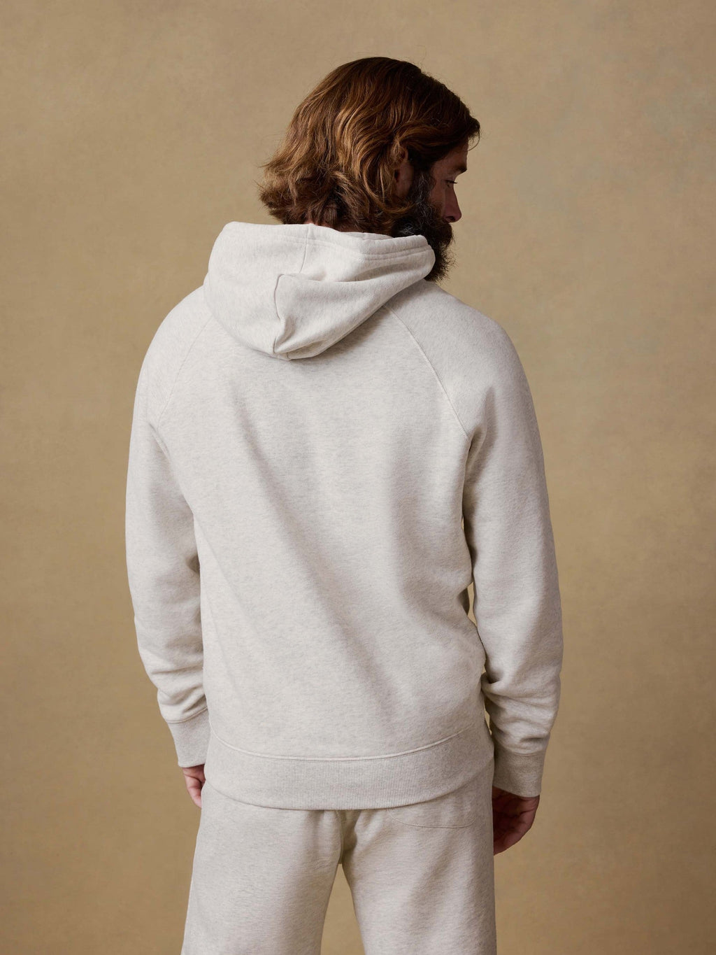 High Standard Fleece Hoodie - Antique Ivory Heather