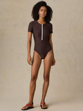 Surfseeker Rash Guard - Seal Brown