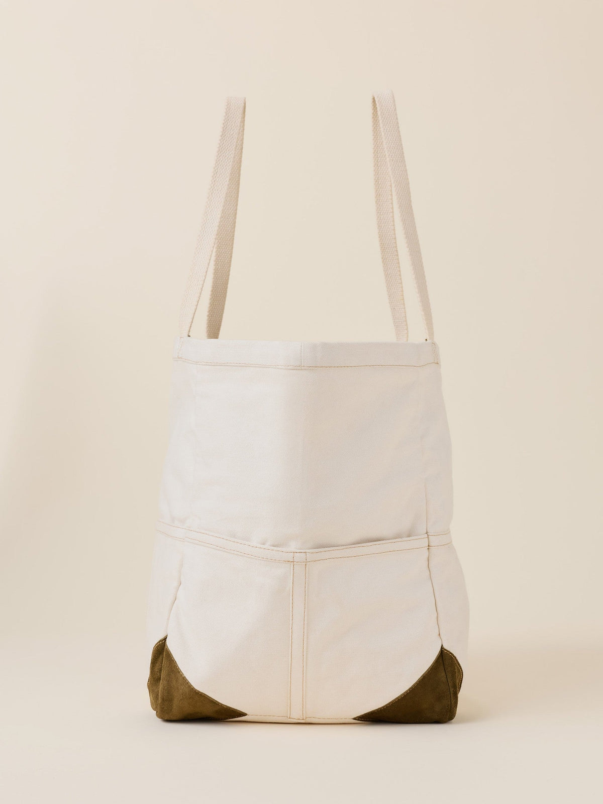 Mini Sunwashed Canvas Utility Tote - Natural