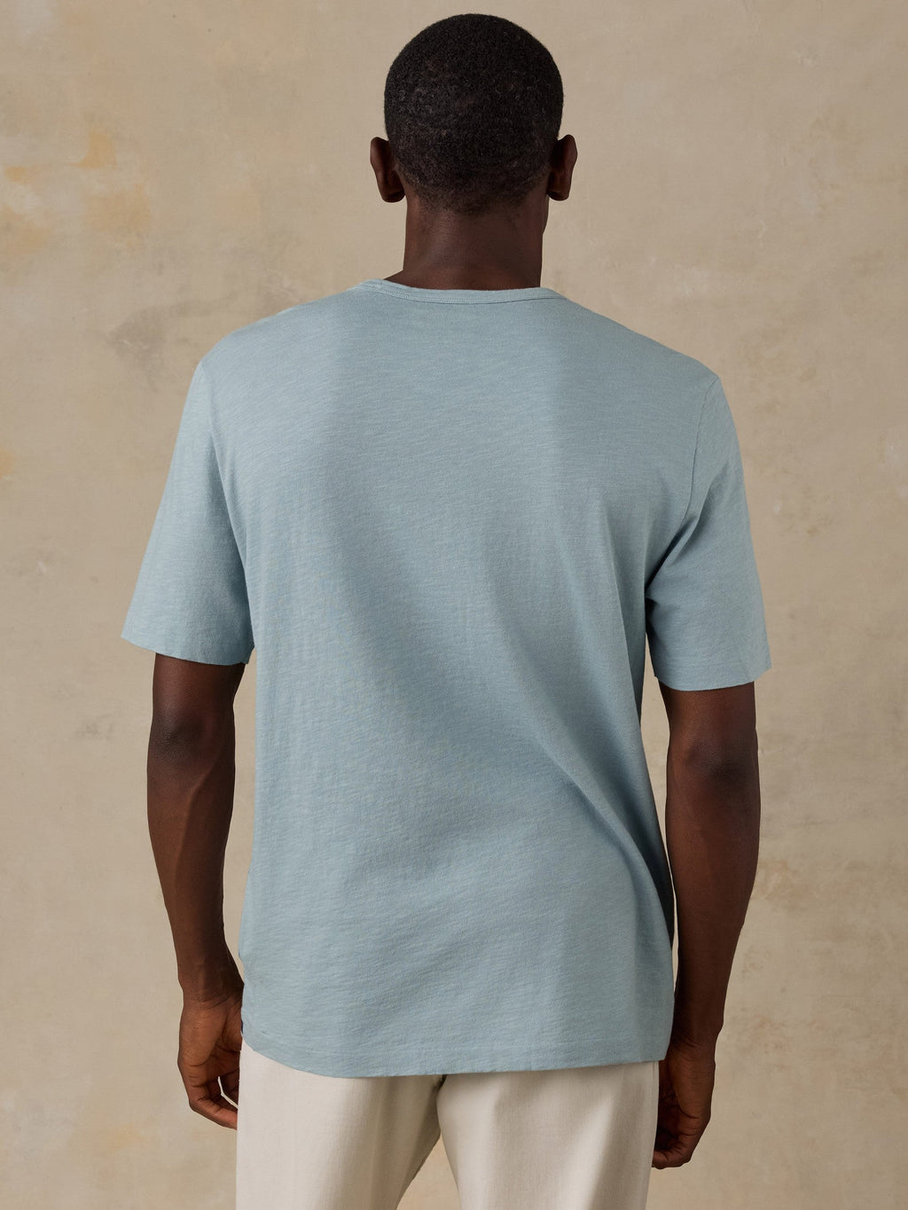 Sunwashed Regenerative Pocket Tee - Hull Teal