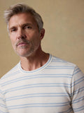 Sunwashed Tee - Clear Sky Stripe