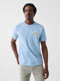 Scottsdale Short-Sleeve Crew Tee - Dusk Blue