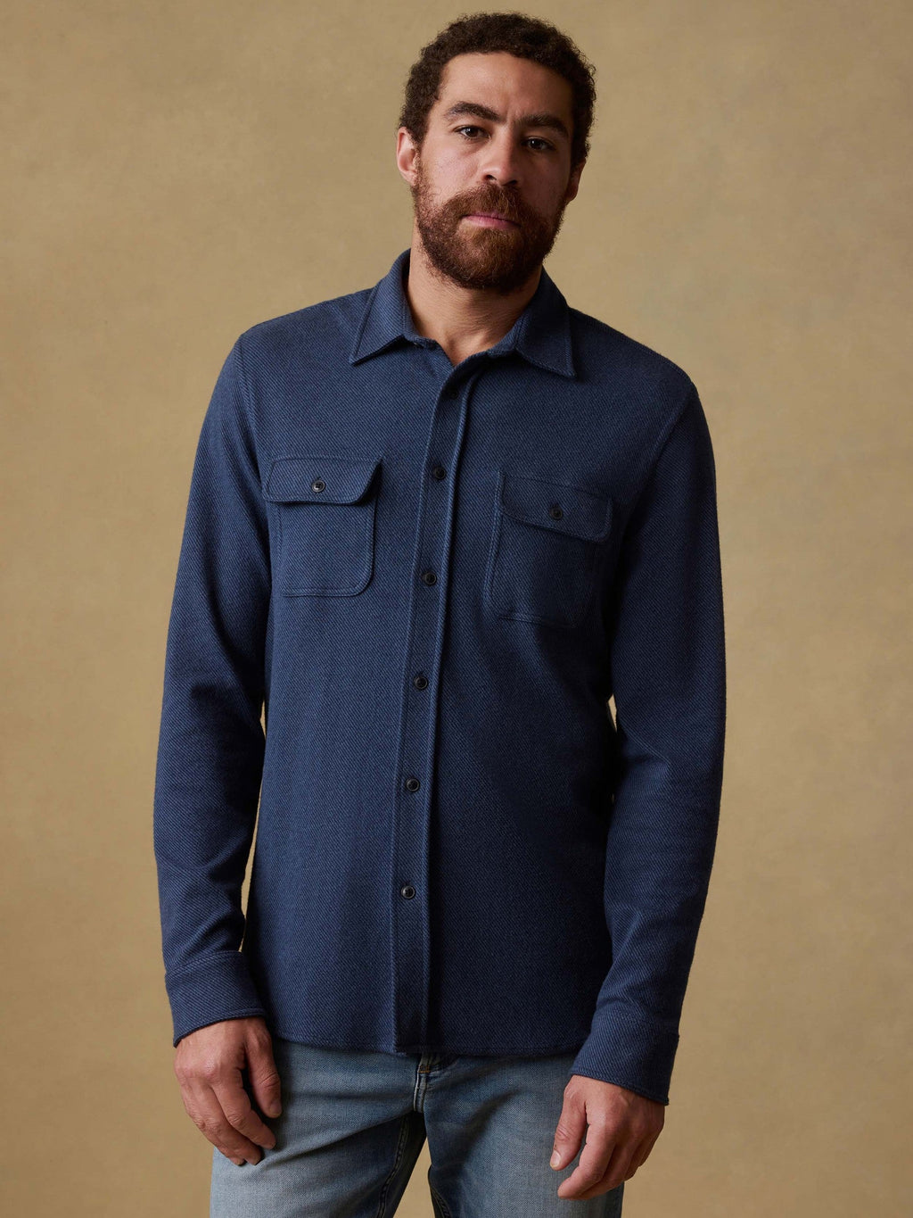 Legend Sweater Shirt - Brighton Navy Twill