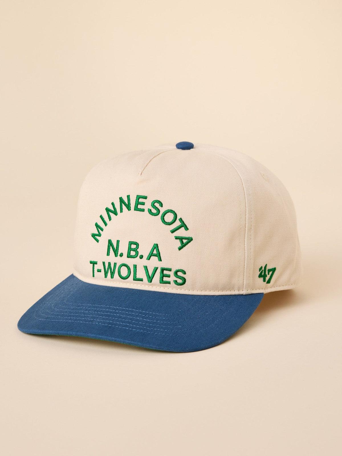 Minnesota Timberwolves Faherty X '47 Hitch LC Hat - Natural