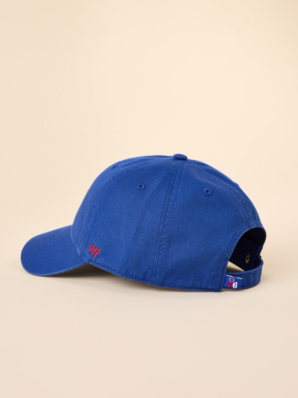 Philadelphia 76ers Faherty X '47 Clean Up Hat - Royal