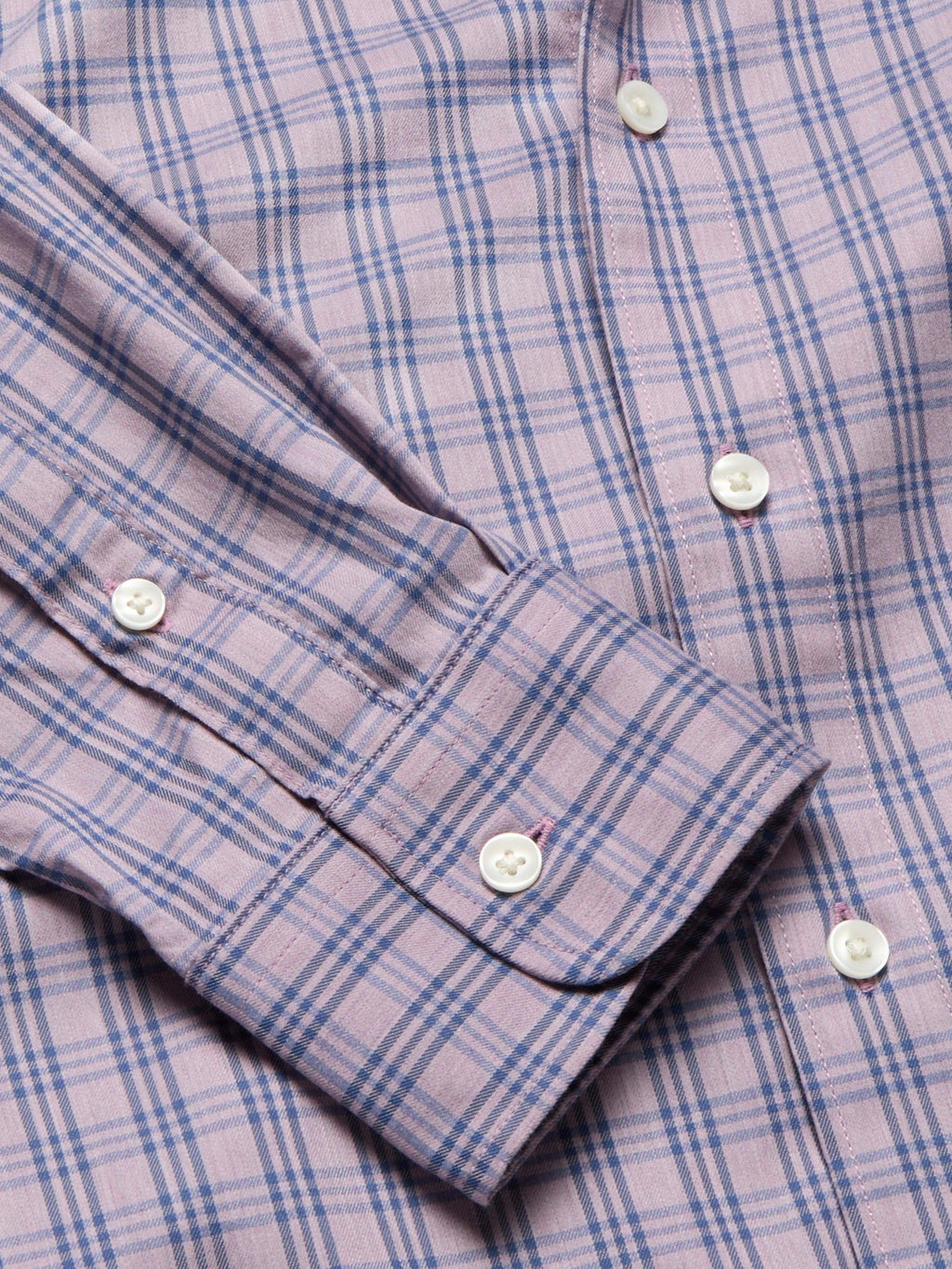 The Movement Shirt - Berry Skies Check